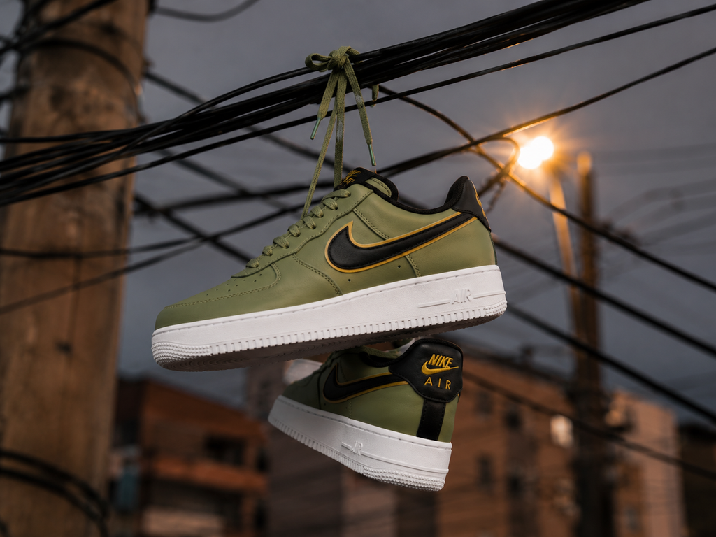 Nike Air Force 1 Low "Olive Gold"
