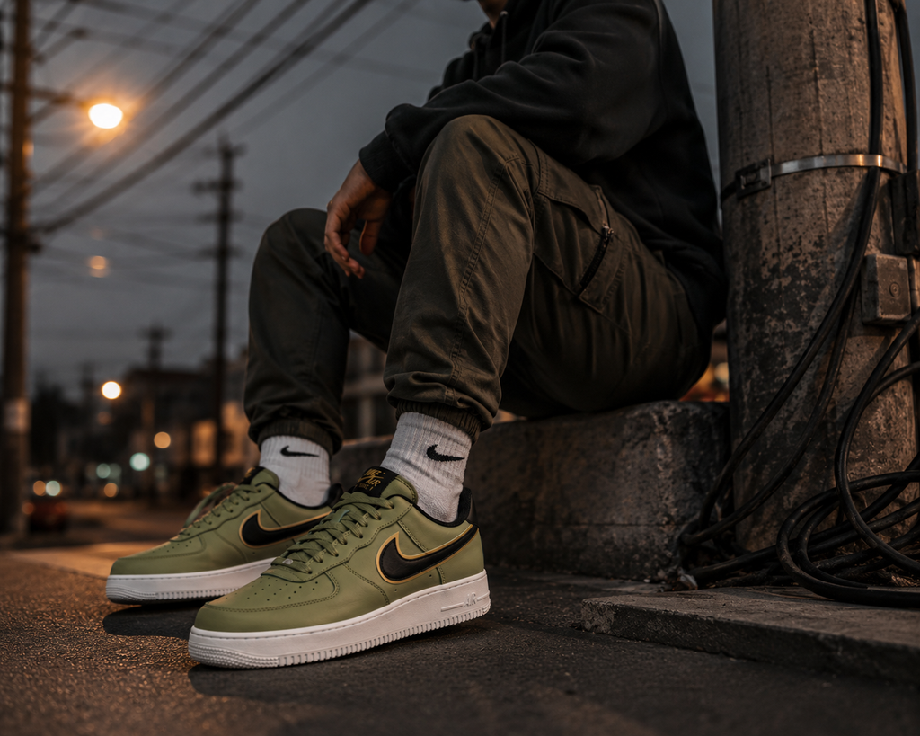 Nike Air Force 1 Low "Olive Gold"