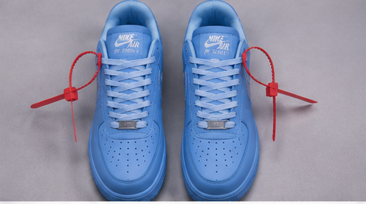 Nike Air Force 1 x Off-White MCA University Blue
